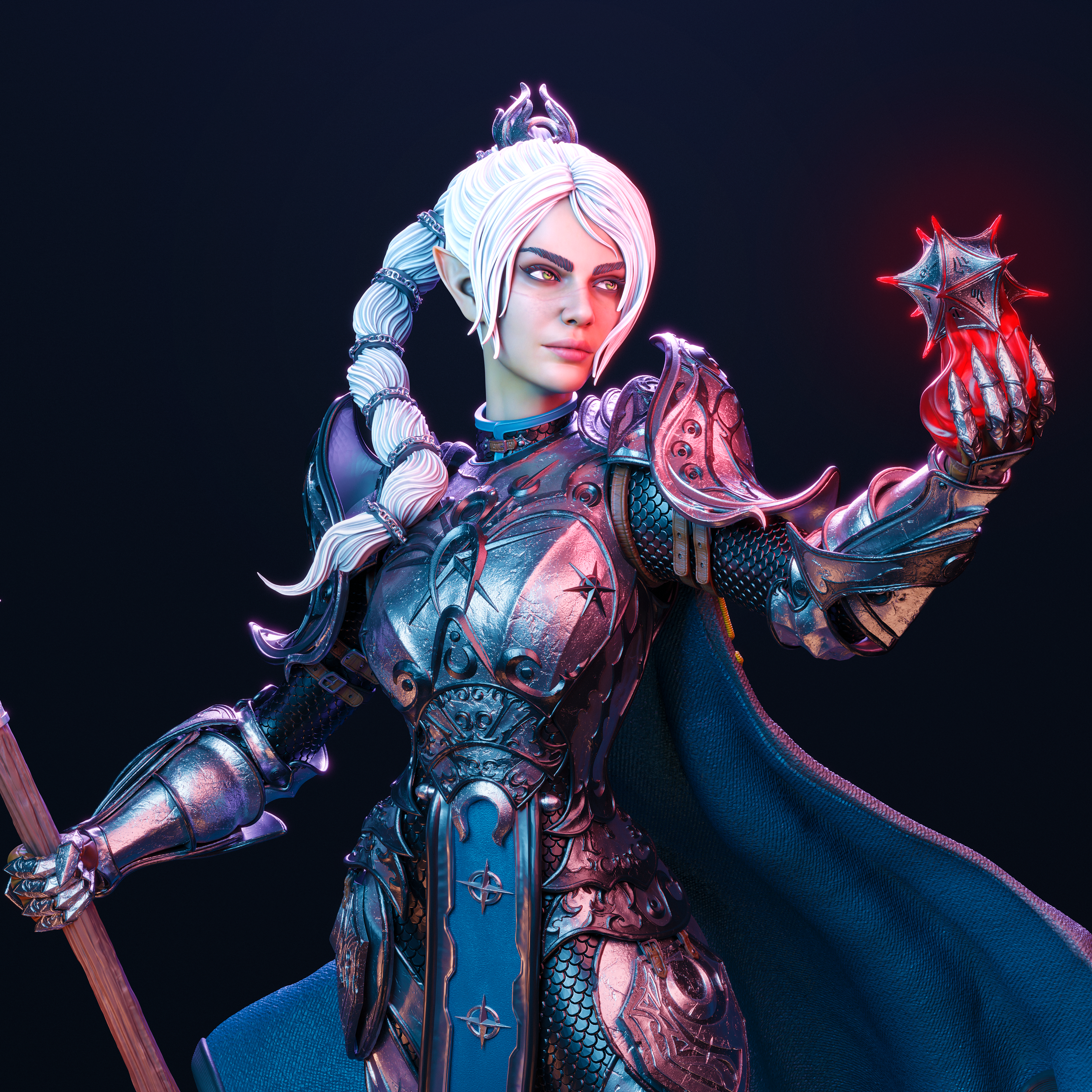 Shadowheart – Baldur's Gate 3 – 1:6 Scale Hand-Painted Resin Statue