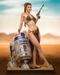 Princess Leia (Jabba's Palace) – Star Wars – 1:6 Scale Hand-Painted Resin Statue