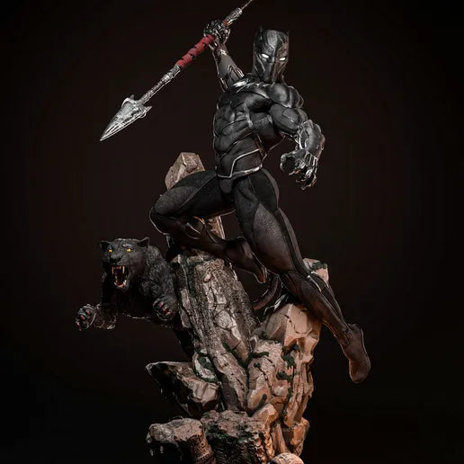 Black Panther – Marvel – 1:6 Scale Hand-Painted Resin Statue