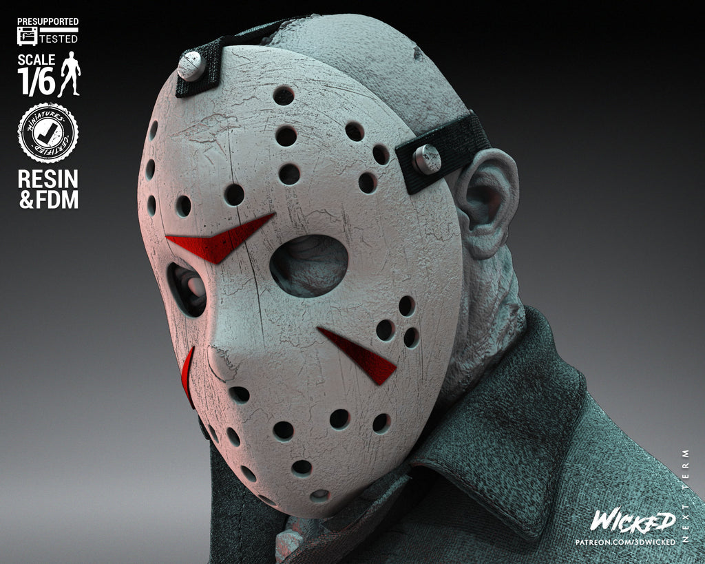 Jason Voorhees – Friday the 13th – 1:6 Scale Hand-Painted Resin Statue