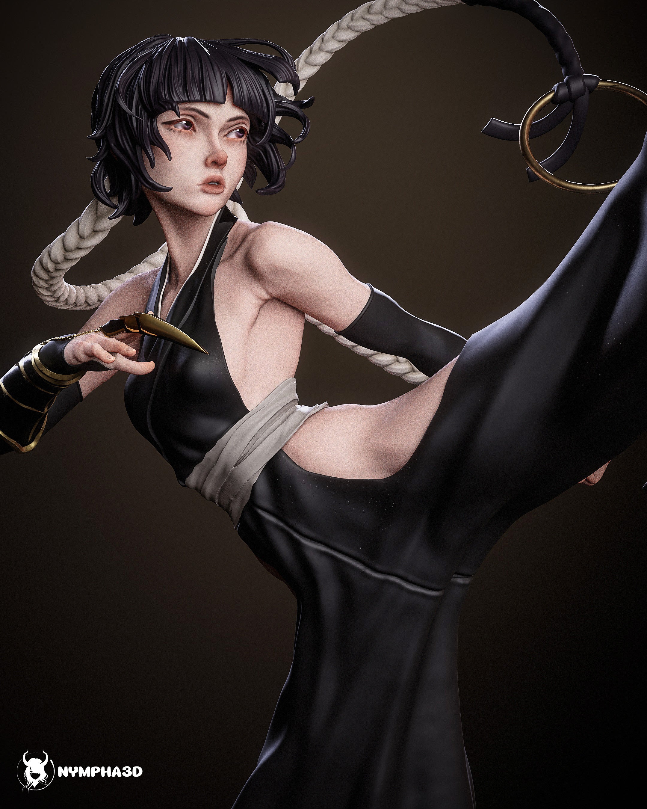 Soifon – Bleach – Hand-Painted Resin Statue