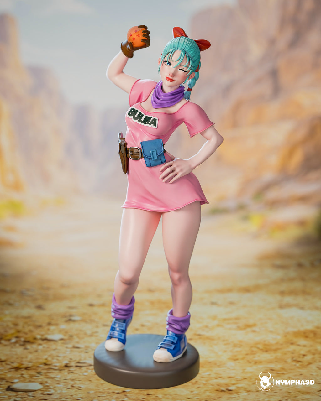 Bulma – Dragon Ball Resin Statue | Hand-Painted Collector Figure