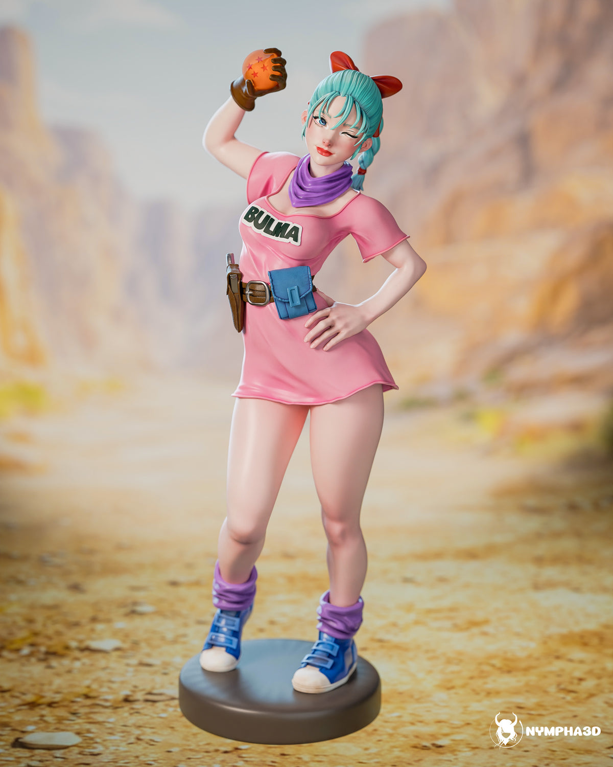 Bulma – Dragon Ball Resin Statue | Hand-Painted Collector Figure