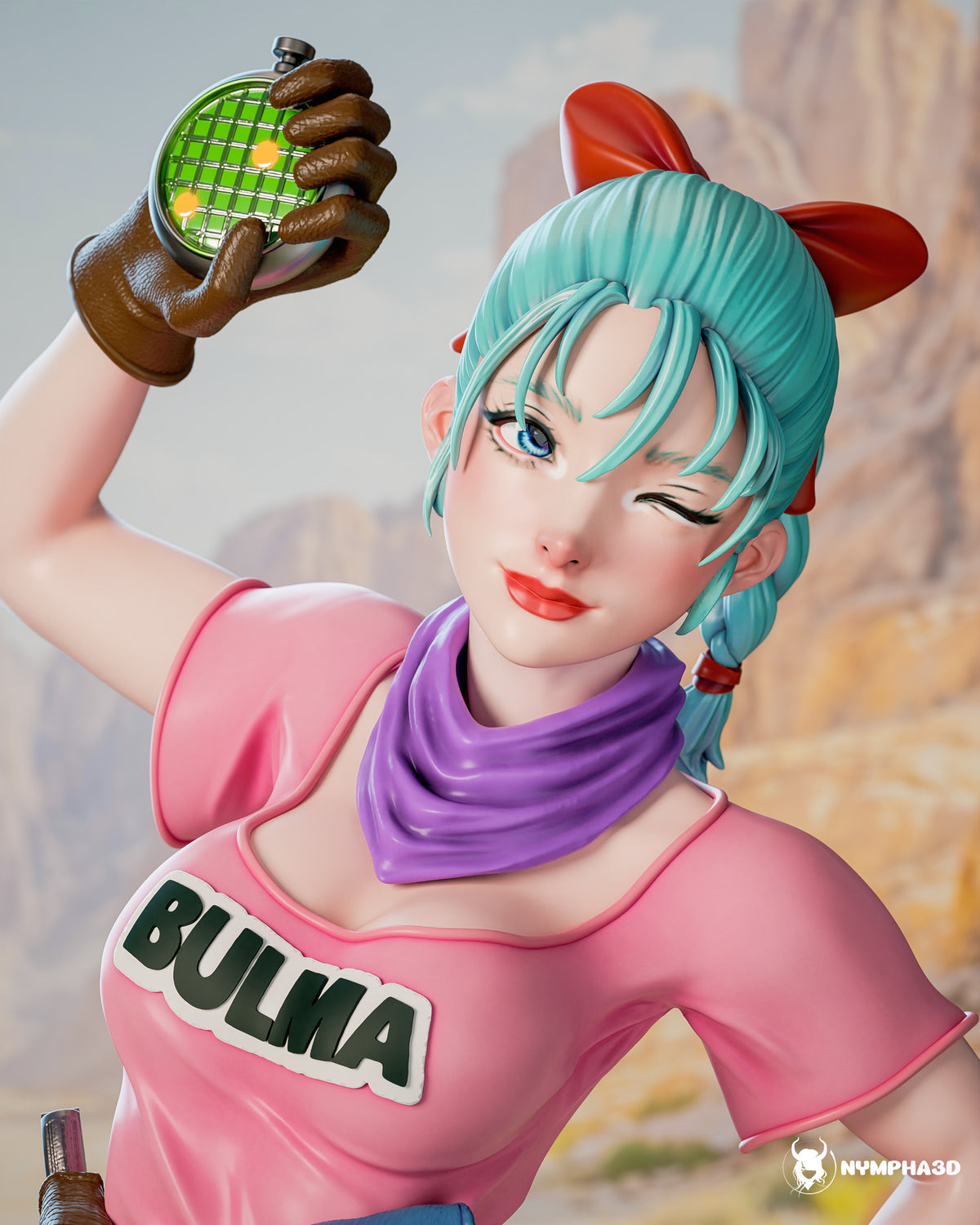 Bulma – Dragon Ball Resin Statue | Hand-Painted Collector Figure