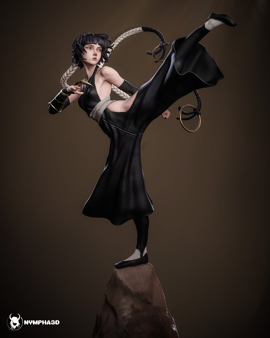 Soifon – Bleach – Hand-Painted Resin Statue
