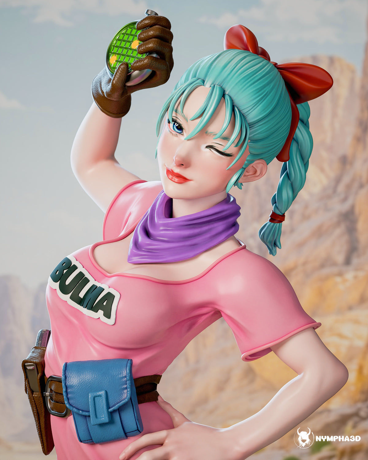 Bulma – Dragon Ball Resin Statue | Hand-Painted Collector Figure