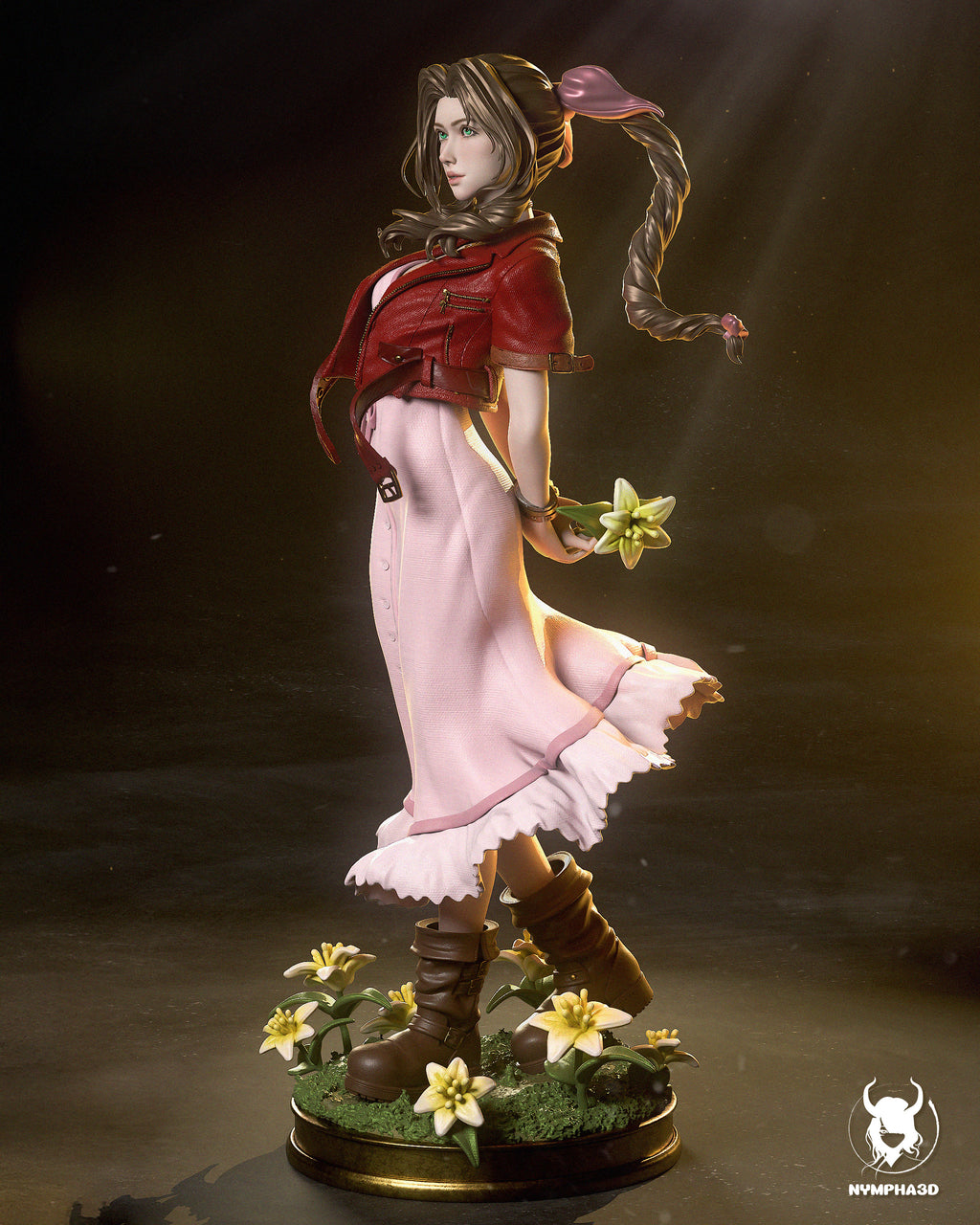 Aerith Gainsborough – Final Fantasy VII – 1:6 Scale Hand-Painted Resin Statue
