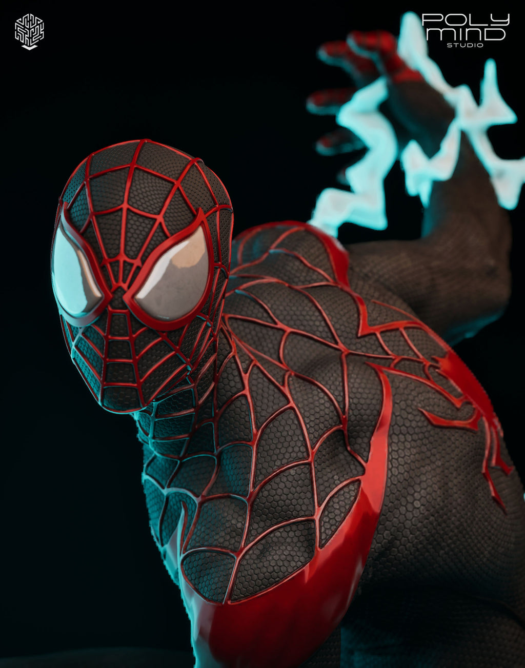 Miles Morales Spider-Man – Marvel – 1:6 Scale Hand-Painted Resin Statue