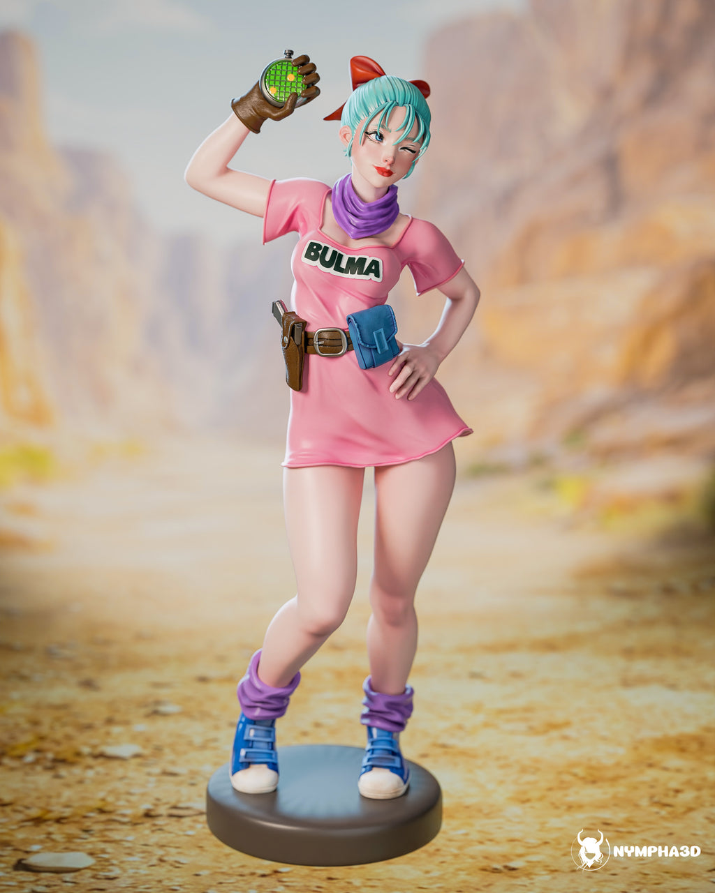 Bulma – Dragon Ball Resin Statue | Hand-Painted Collector Figure