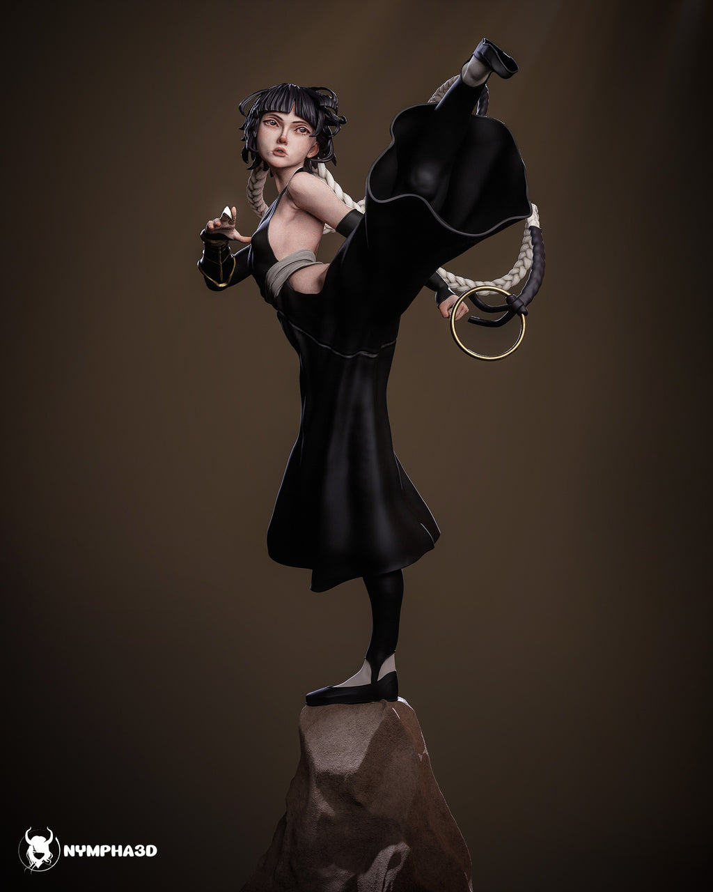Soifon – Bleach – Hand-Painted Resin Statue