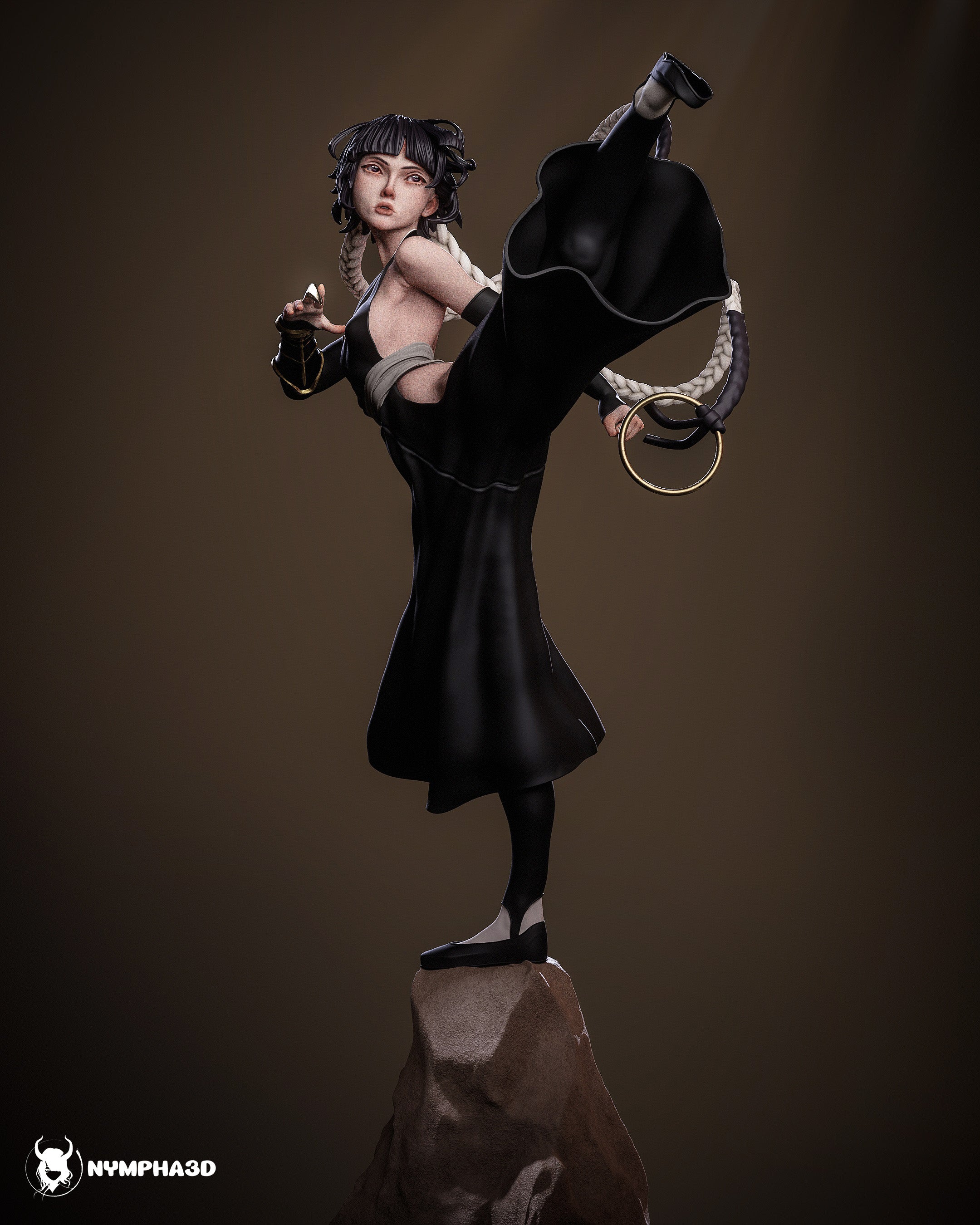 Soifon – Bleach – Hand-Painted Resin Statue