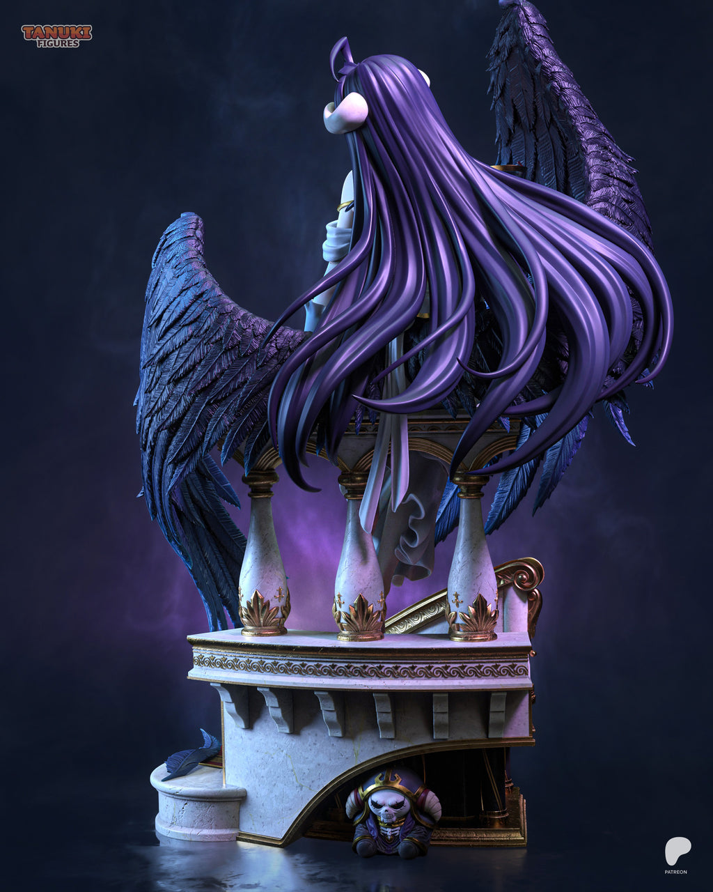 Albedo – Overlord – Hand-Painted Resin Statue