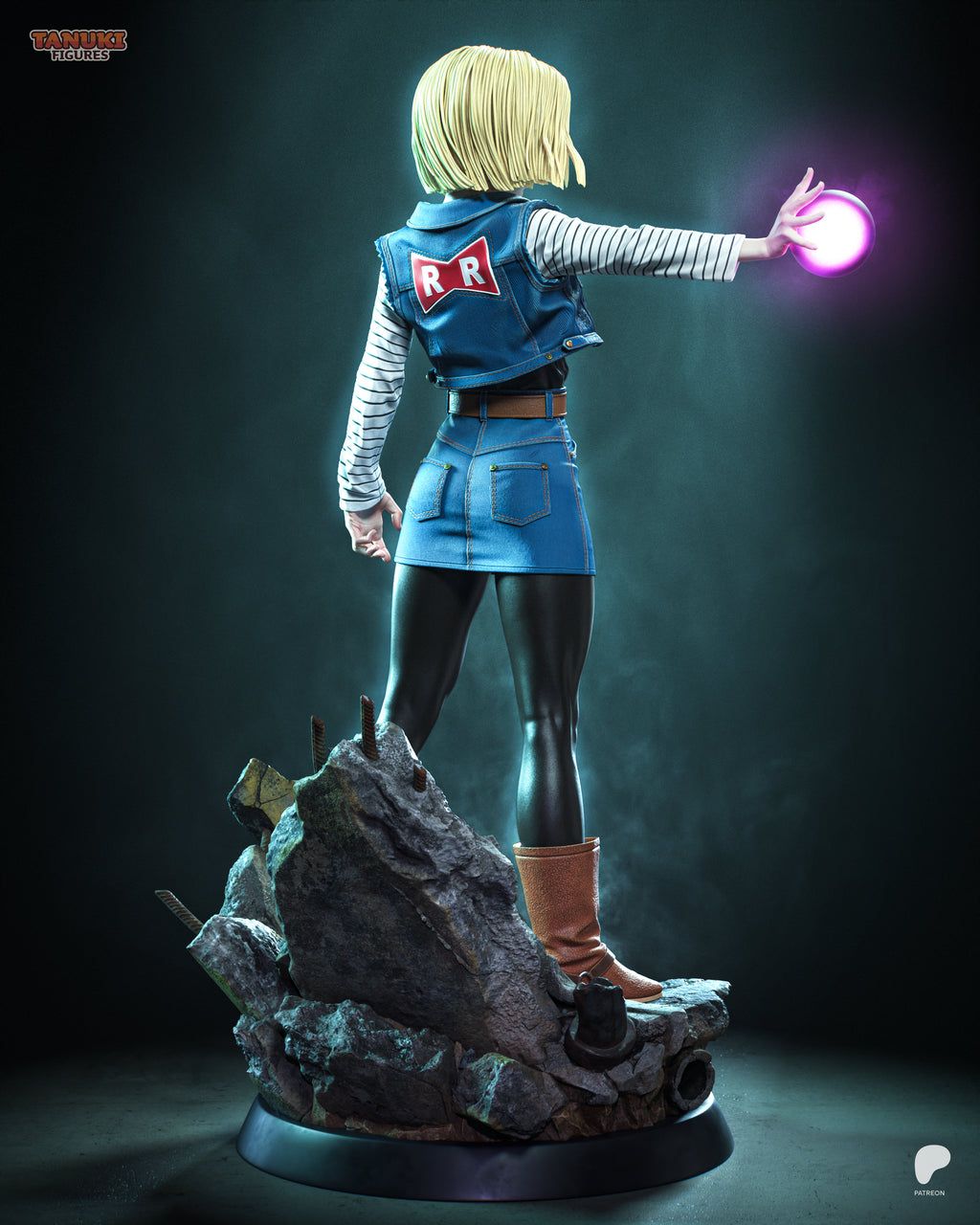 Android 18 – Dragon Ball Z Resin Statue | Hand-Painted Collector Figure