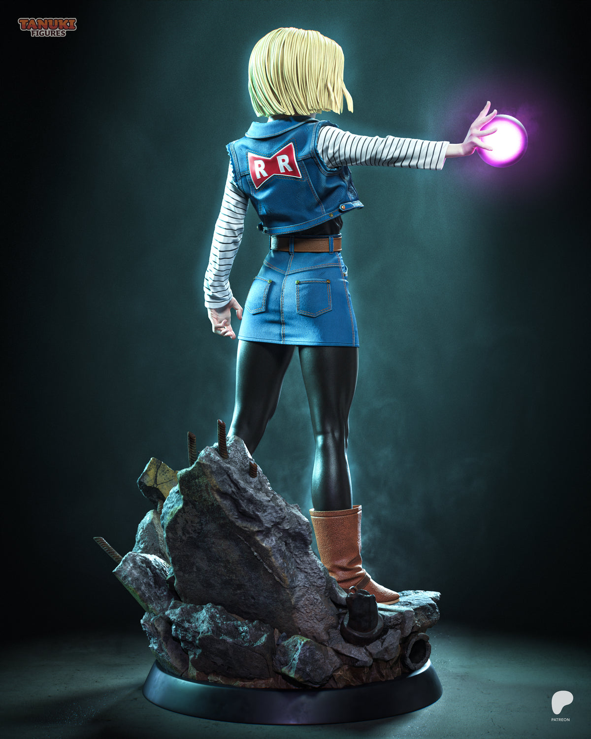 Android 18 – Dragon Ball Z Resin Statue | Hand-Painted Collector Figure