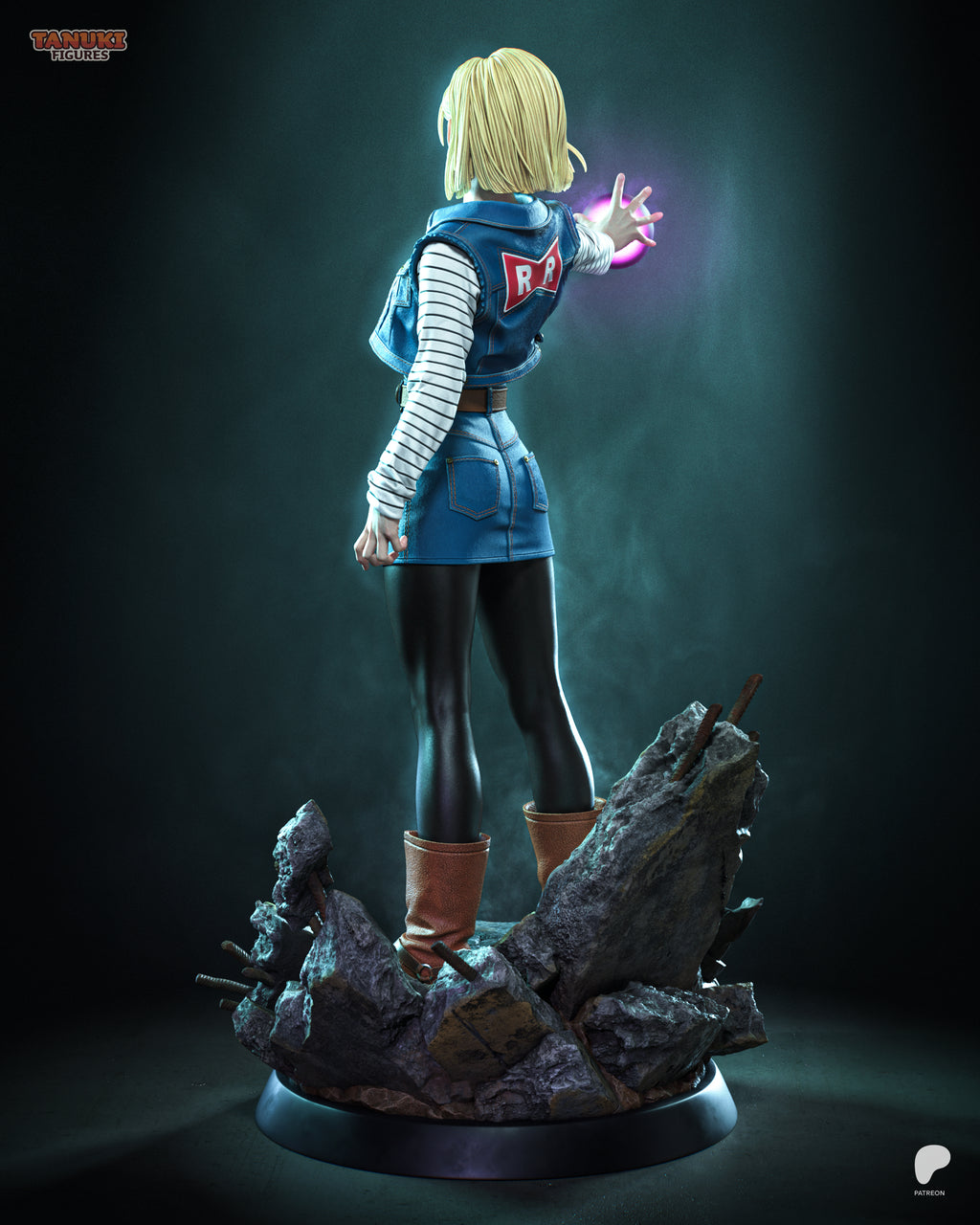 Android 18 – Dragon Ball Z Resin Statue | Hand-Painted Collector Figure