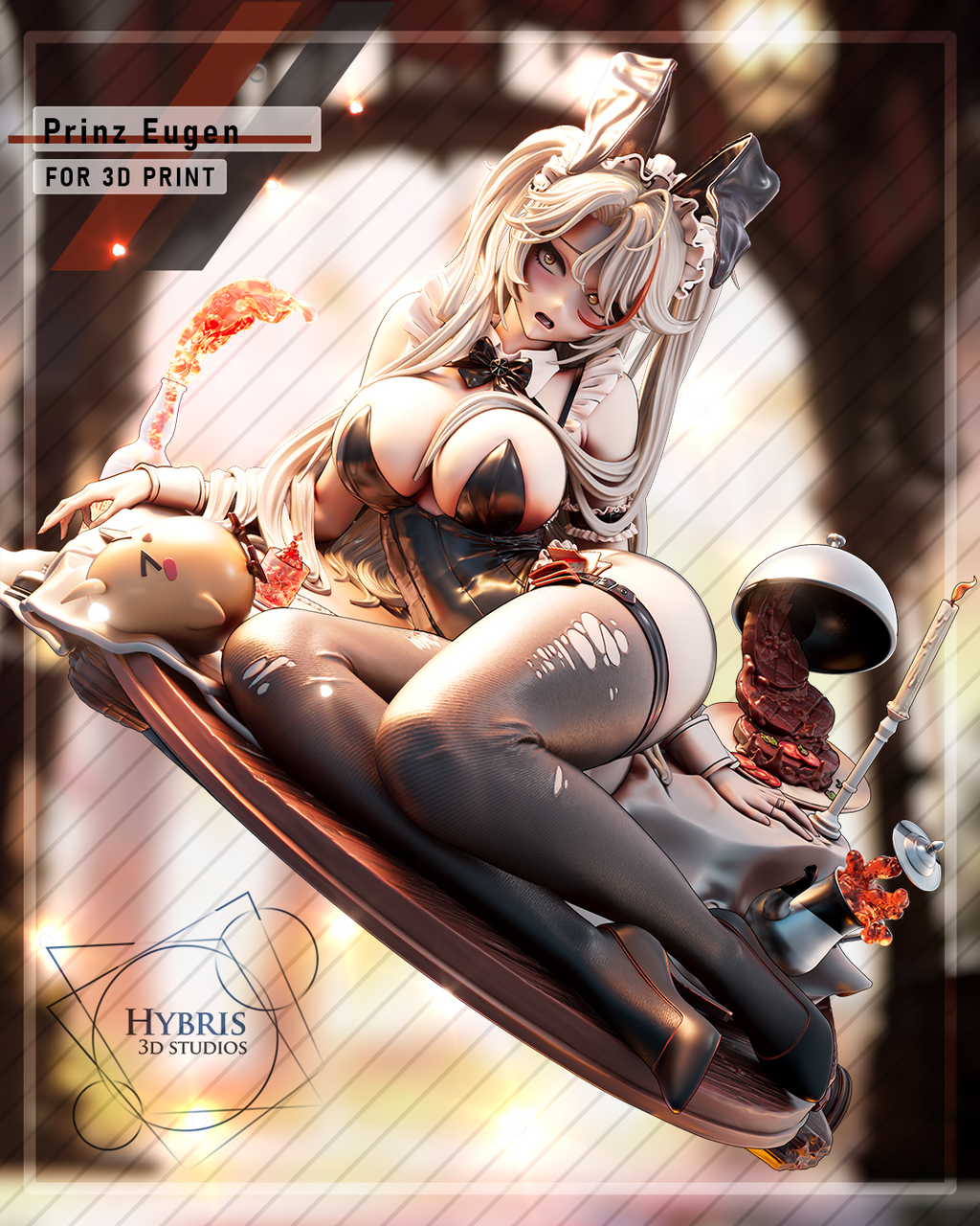 Prinz Eugen – Azur Lane – Hand-Painted Resin Statue