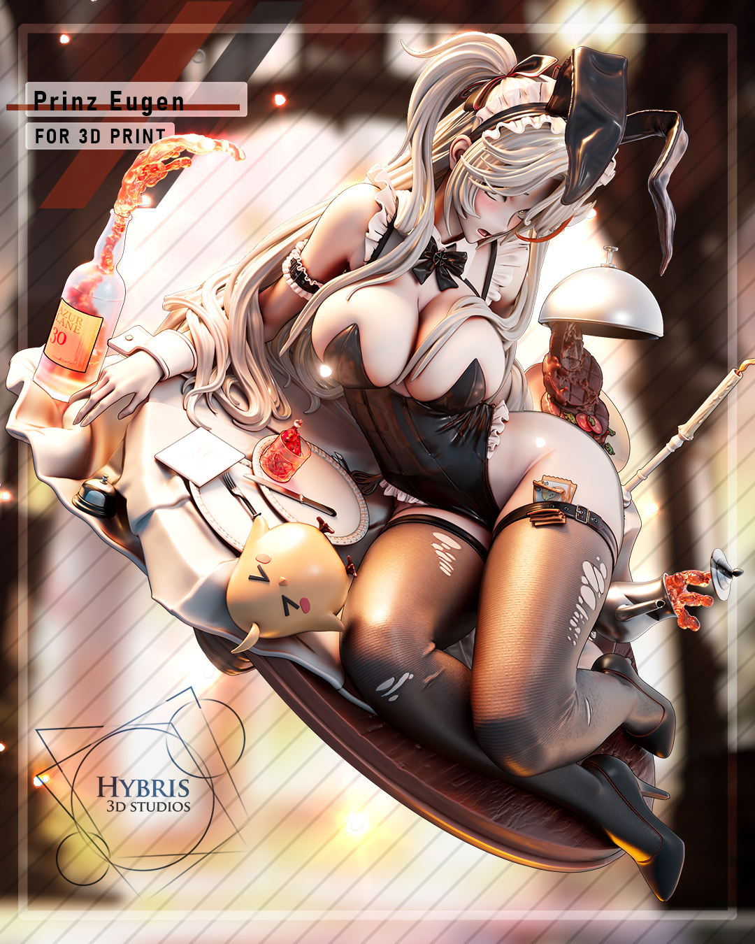 Prinz Eugen – Azur Lane – Hand-Painted Resin Statue