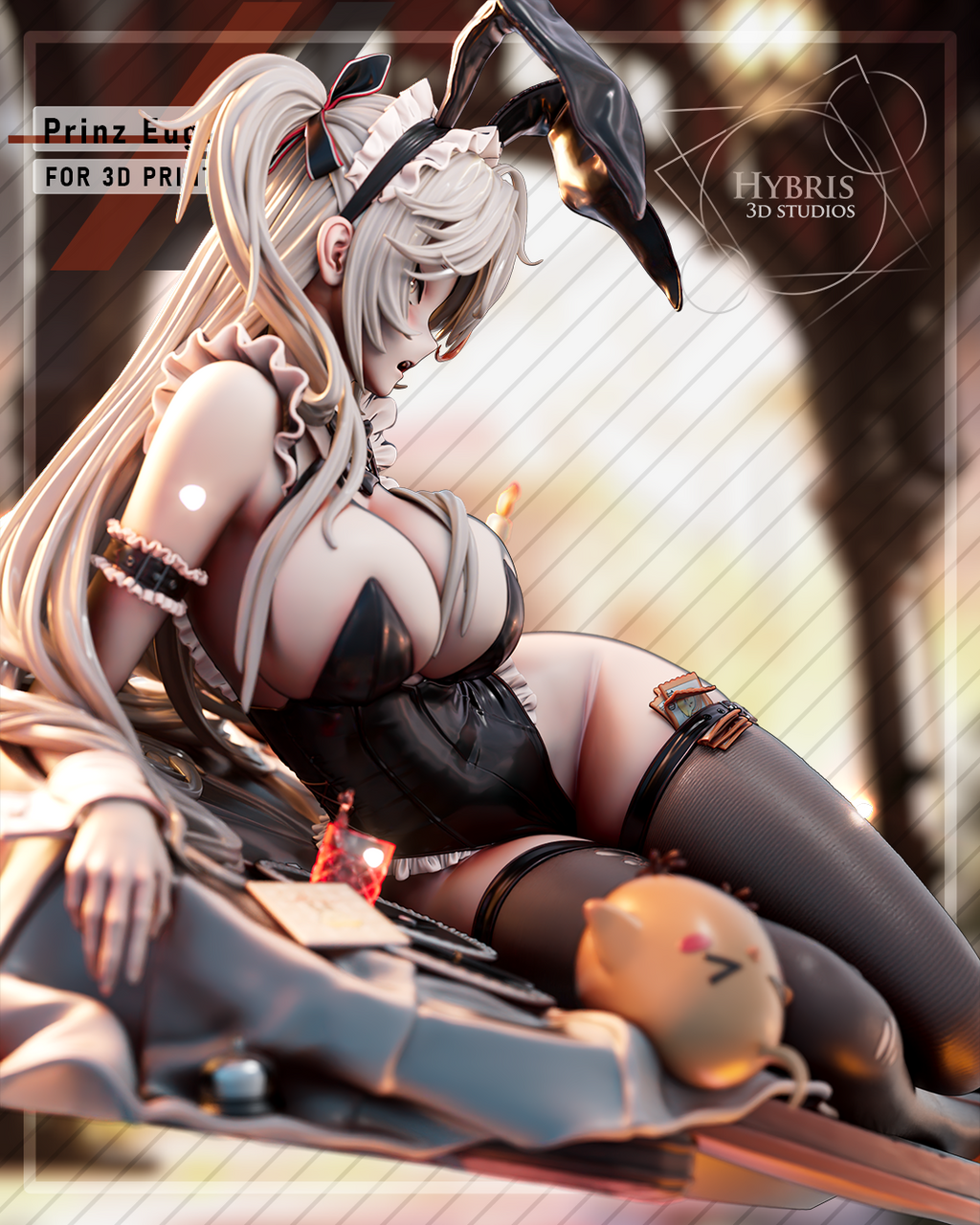 Prinz Eugen – Azur Lane – Hand-Painted Resin Statue
