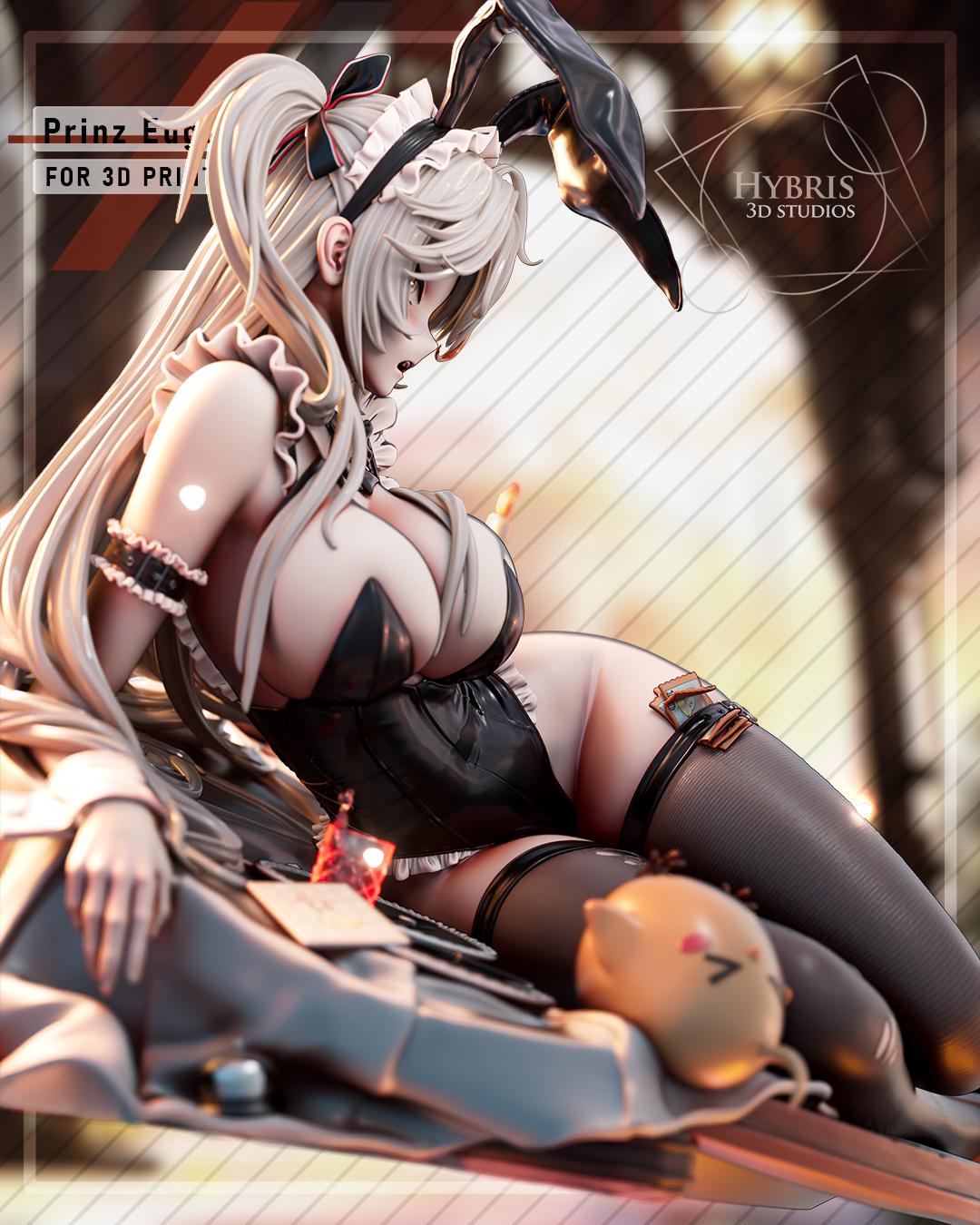 Prinz Eugen – Azur Lane – Hand-Painted Resin Statue