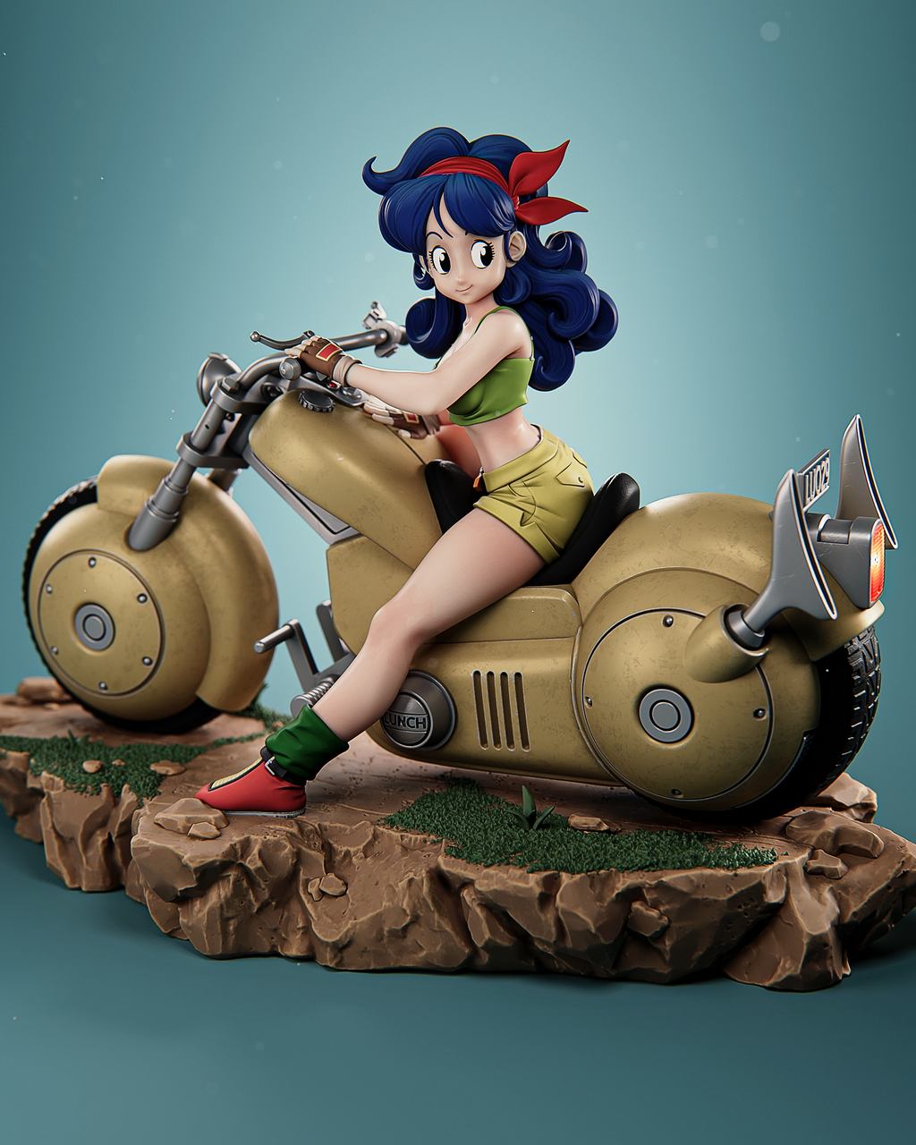 Launch (Lunch) – Dragon Ball Resin Statue | Nice & Mean Version