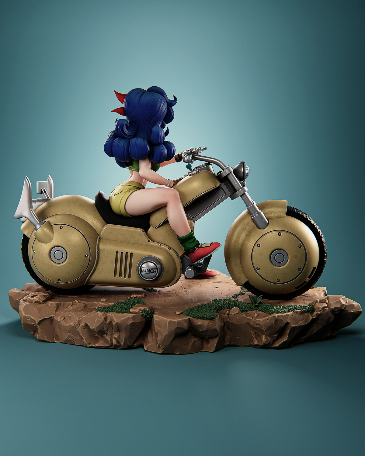 Launch (Lunch) – Dragon Ball Resin Statue | Nice & Mean Version