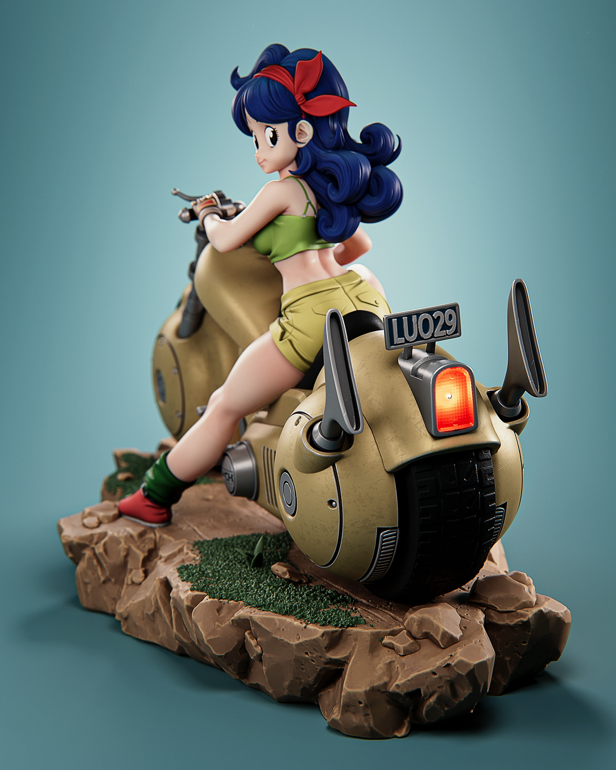 Launch (Lunch) – Dragon Ball Resin Statue | Nice & Mean Version