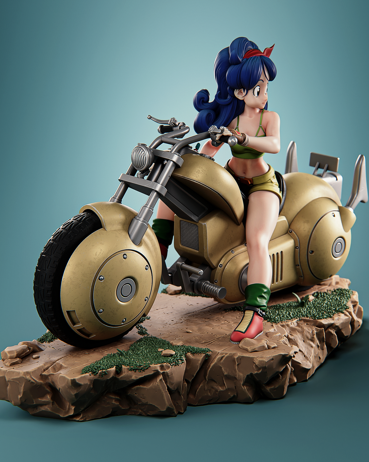 Launch (Lunch) – Dragon Ball Resin Statue | Nice & Mean Version