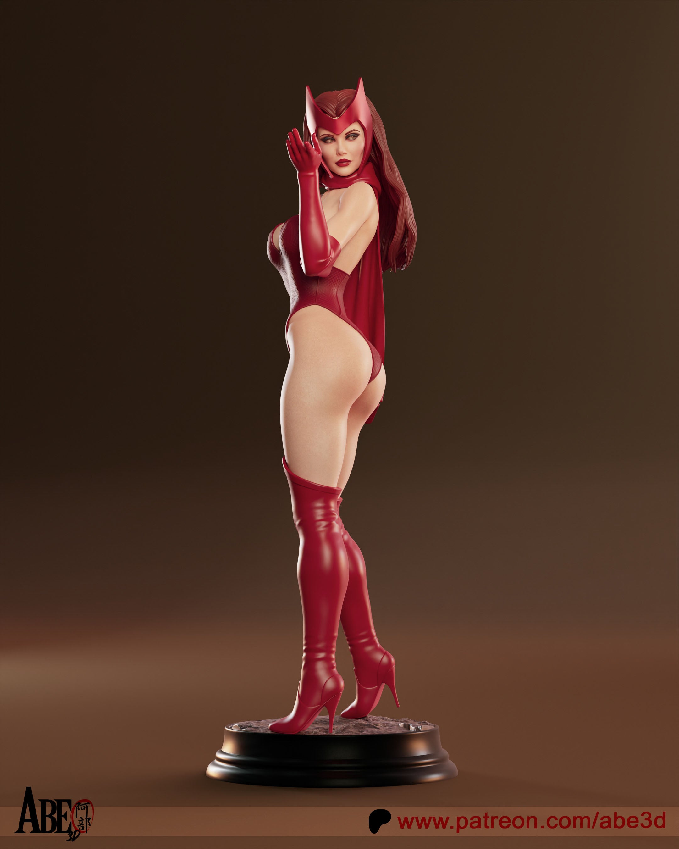 Scarlet Witch – Marvel – 1:6 Scale Hand-Painted Resin Statue