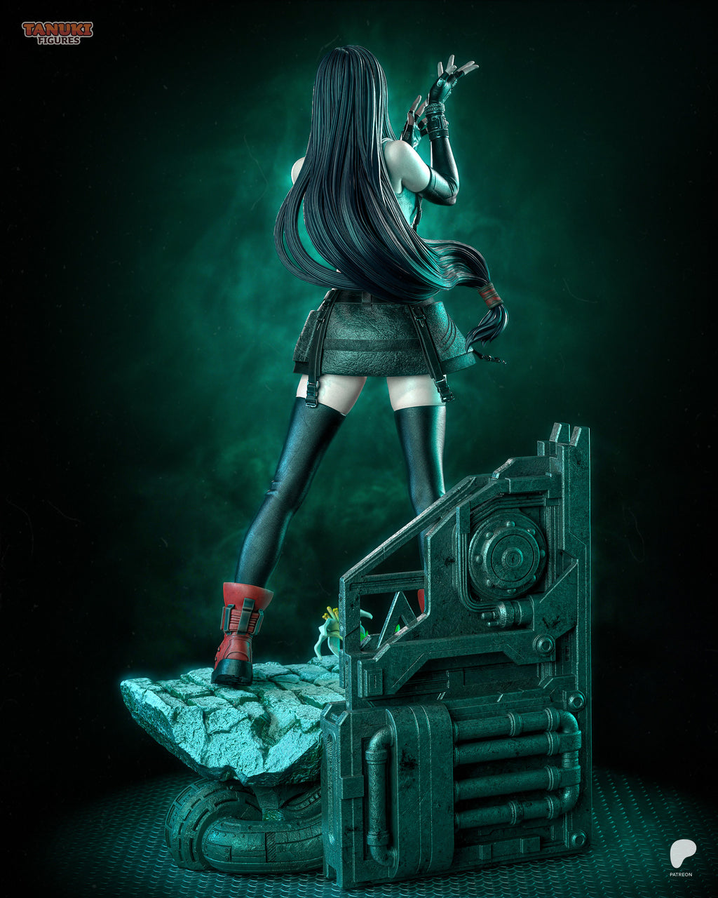 Tifa Lockhart – Final Fantasy VII – 1:6 Scale Hand-Painted Resin Statue