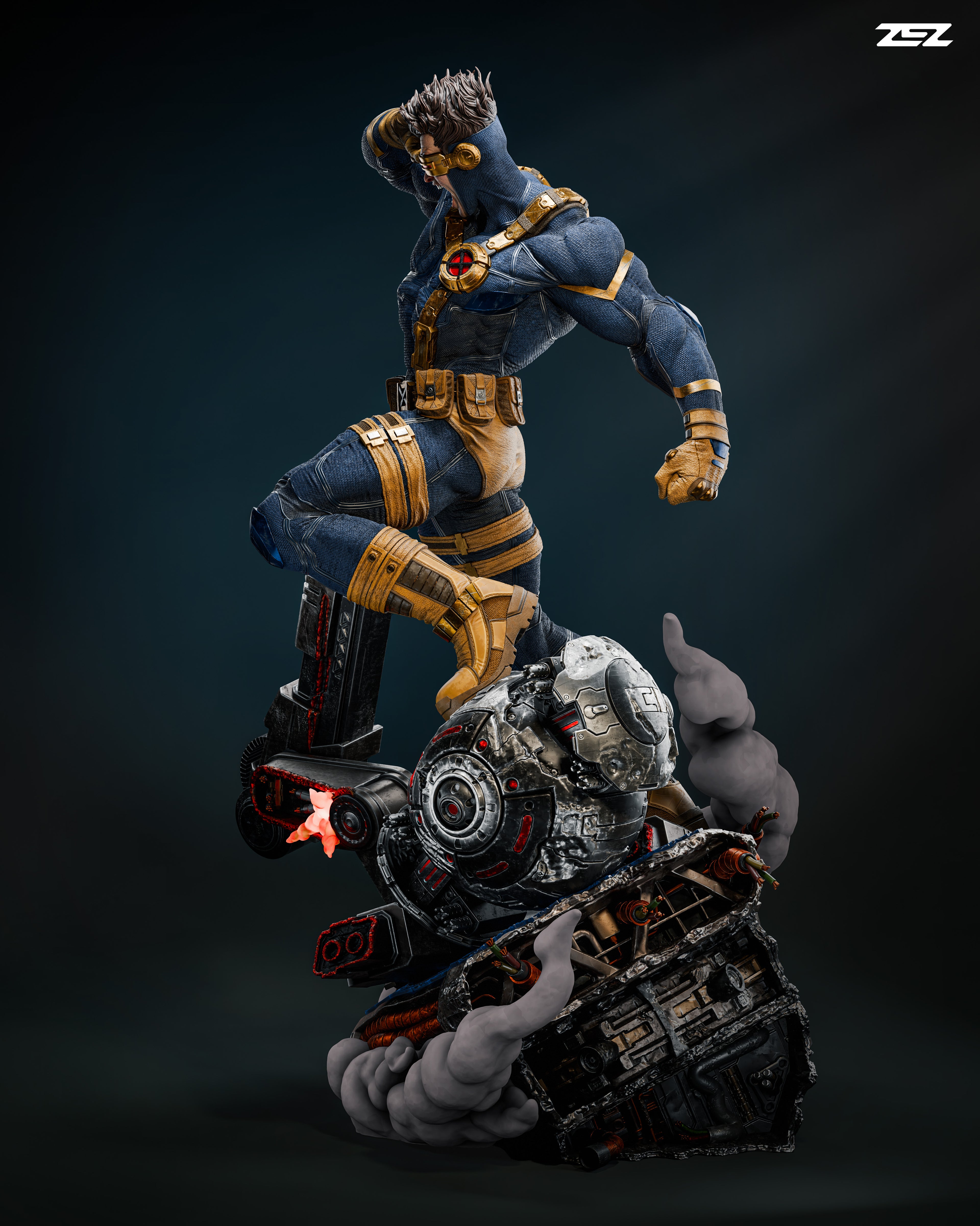 Cyclops – Marvel – 1:6 Scale Hand-Painted Resin Statue